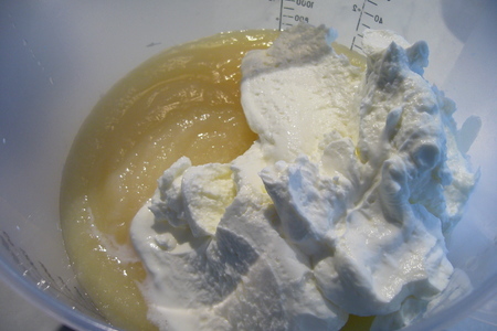 Tвороженно-грушевый десерт (мороженое и желе): шаг 2