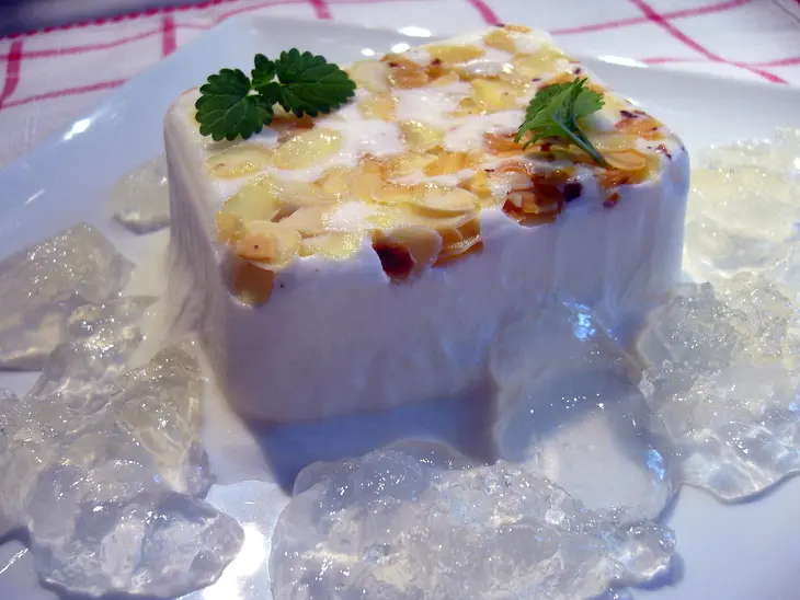 Tвороженно-грушевый десерт (мороженое и желе): шаг 5