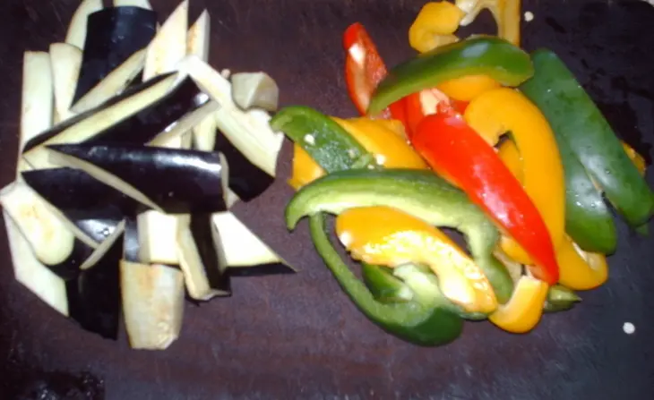 Мясо по гречески с апельсином: шаг 2