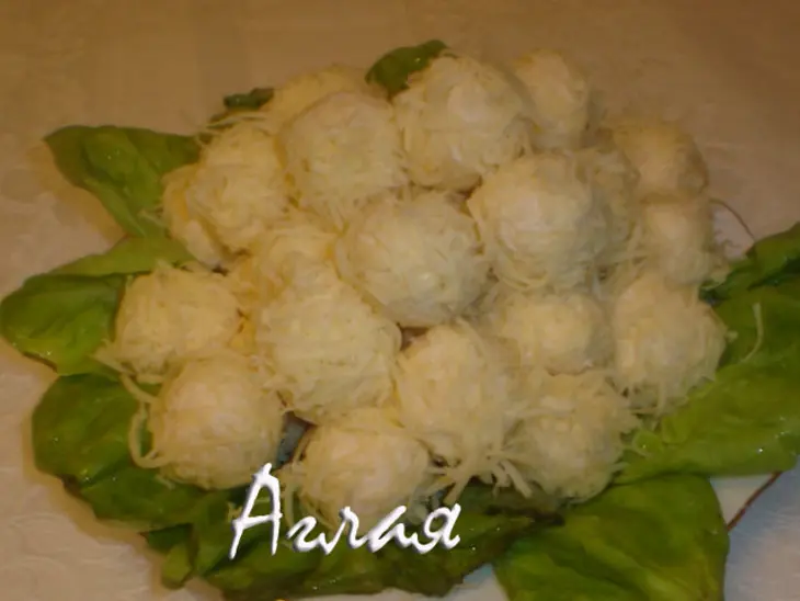 Закуска "куриное рафаэлло": шаг 3