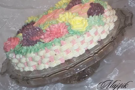 Торт "мишка на севере" в моём исполнении: шаг 6