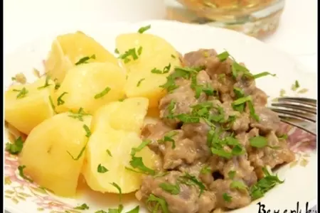 Куриные желудки в пиве.: шаг 6