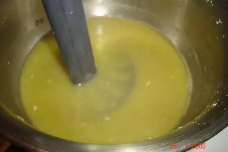 Горохово-фруктовый пирог: шаг 1