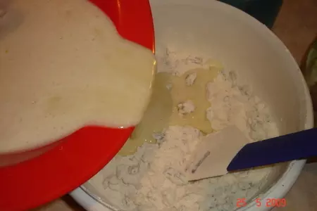Горохово-фруктовый пирог: шаг 8