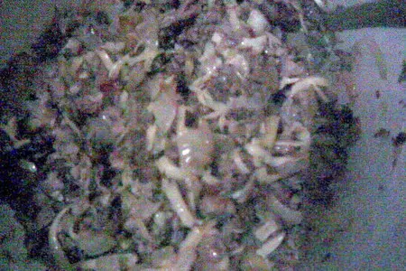 Пирог  с шампиньонами и сыром: шаг 3