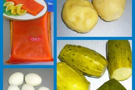 Салат "наргиза": шаг 1