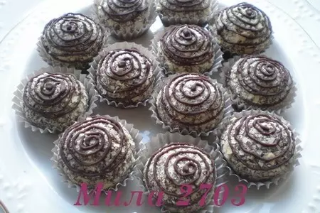 Сырно - шоколадные конфеты: шаг 6