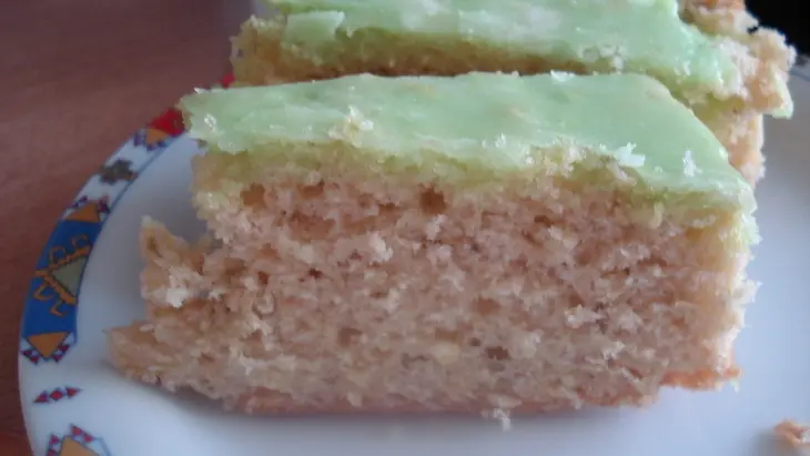 Greencake,а понашему кекс "малахитовая шкатулка": шаг 9