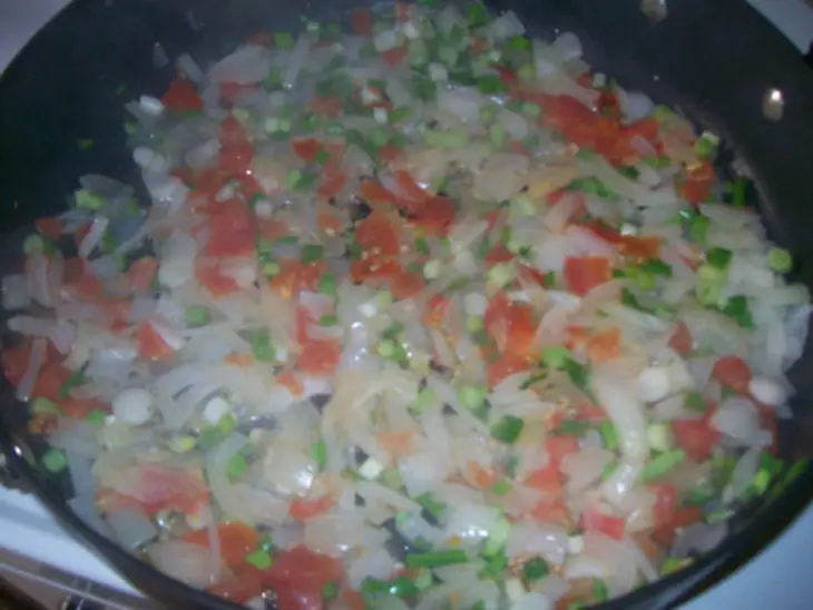 Рис в духовке запеченный с овощами и сыром: шаг 2