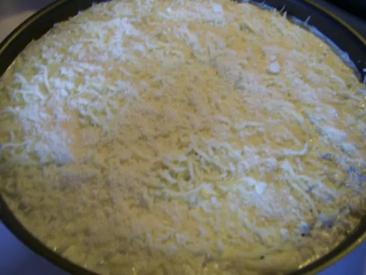 Рис в духовке запеченный с овощами и сыром: шаг 7