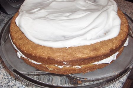 Сладкий тортик со шпинатом (типа greencake): шаг 5