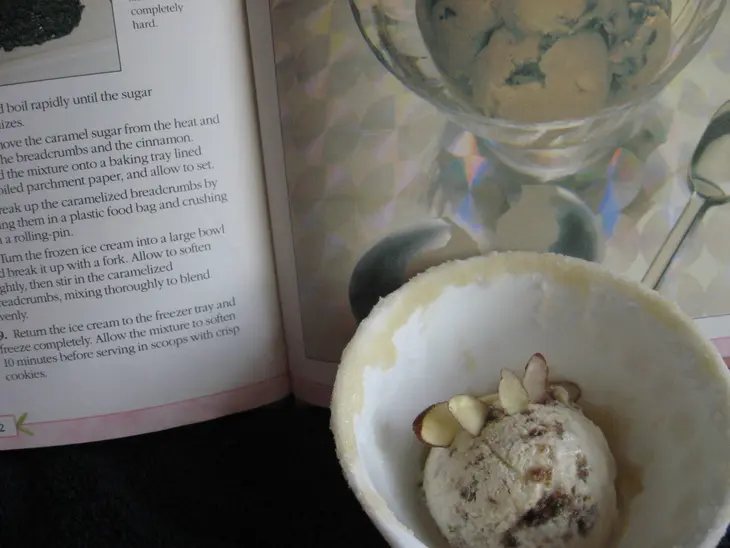 Мороженое с черным хлебом (brown bread ice cream): шаг 3