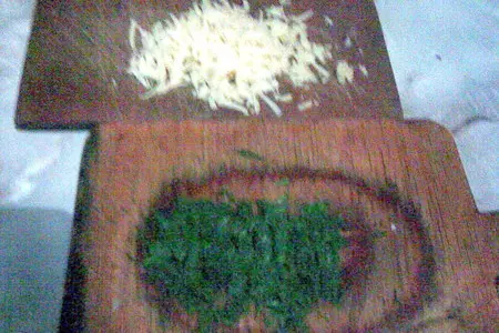 Легкий пирог - запеканка с капустой, шампиньонами и куриным мясом: шаг 2