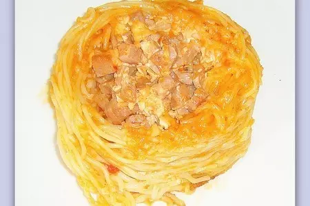 "гнёзда" запечённые.... бюджетные..: шаг 3