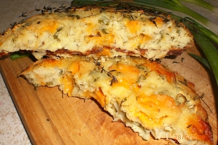 Картофельная краюшка с тимьяном и сыром: шаг 6