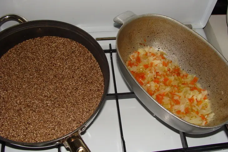 Пшеничный плов с индейкой: шаг 2