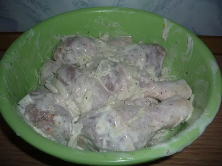 Куриные голени запеченные в рукаве: шаг 3