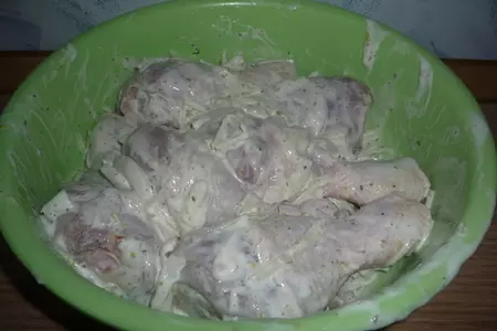 Куриные голени запеченные в рукаве: шаг 3