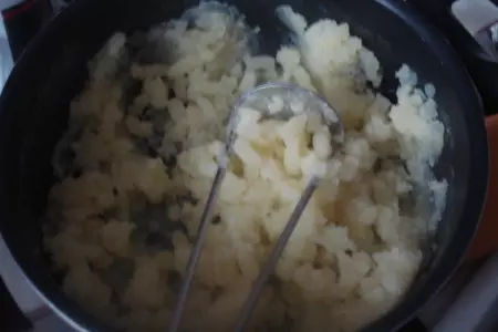 Творожники по-немецки "яблоки с земляными яблоками": шаг 4