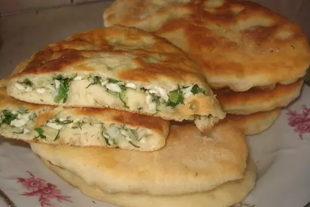 Пирожки "быстрые" с яйцом и зеленью: шаг 9