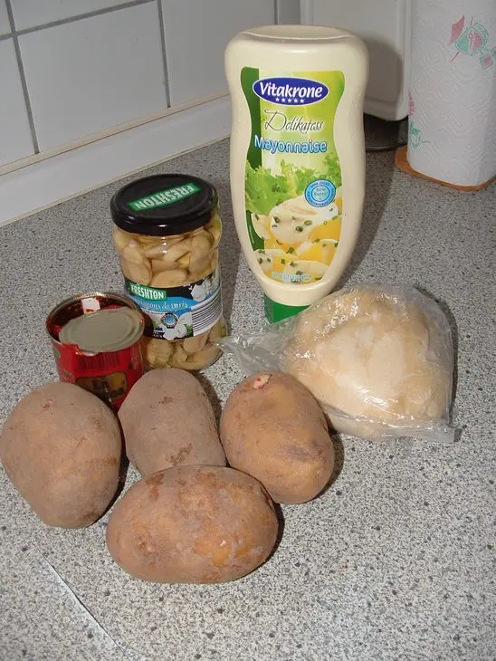 Пирог с картошкой: шаг 1