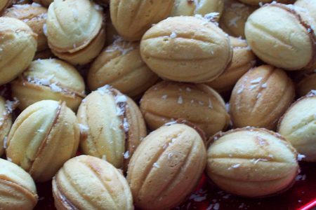 Печенье "грецкий орех": шаг 8