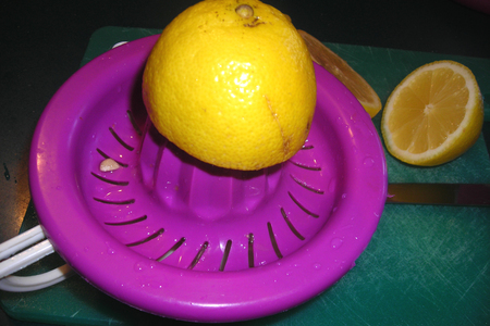 Батата в лимонном соке: шаг 3