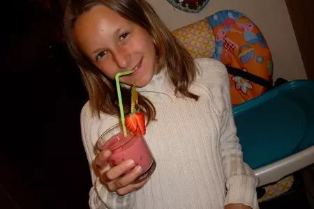 Клубничный smoothie: шаг 3
