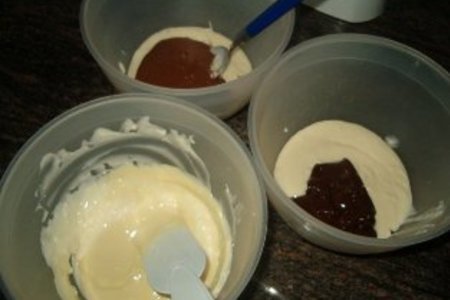 Торт "шоколадно сырный": шаг 5