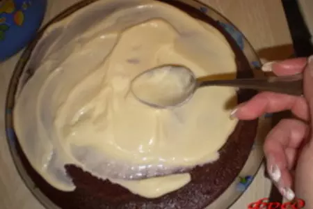 Торт любимый для доченьки: шаг 4