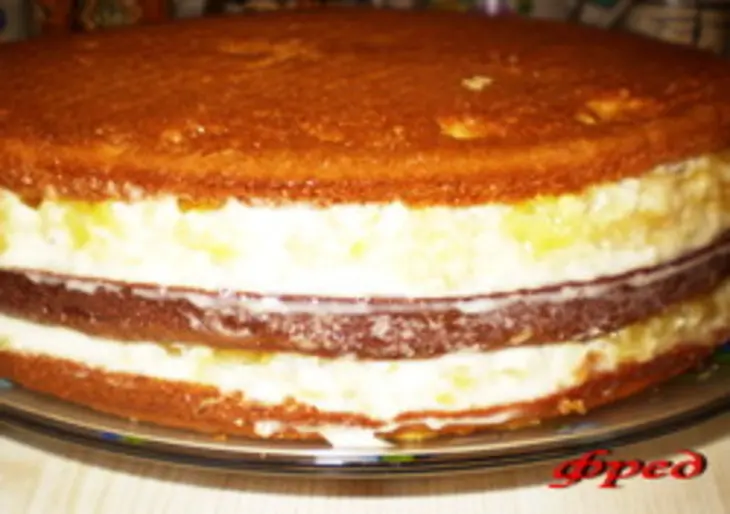 Торт любимый для доченьки: шаг 5