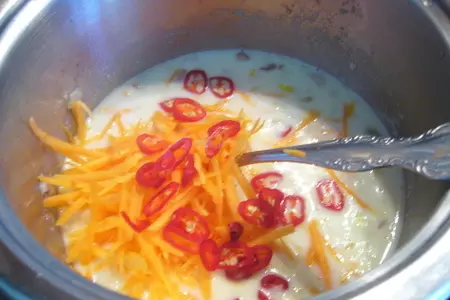 Пикантная скумбрия под соусом с  шампанским: шаг 4