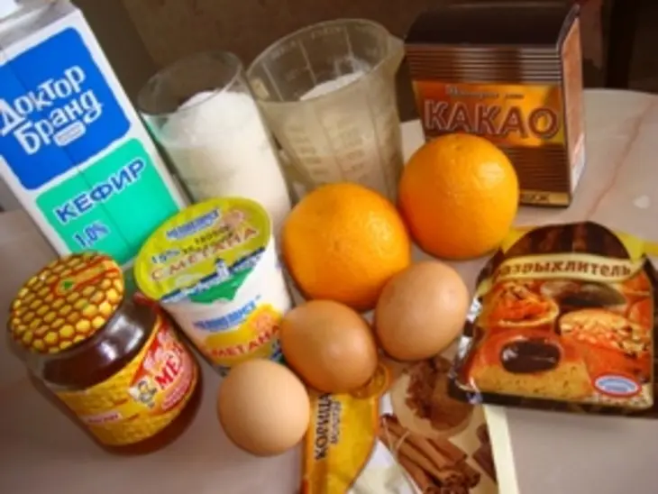 Медовый пирог по-шведски: шаг 1
