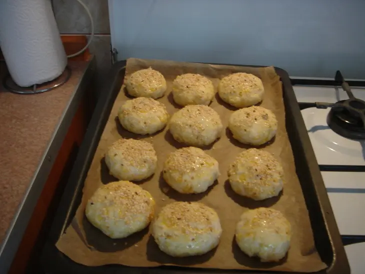 Турецкие булочки – fingerfood.(с апельсиновыми цукатами): шаг 3