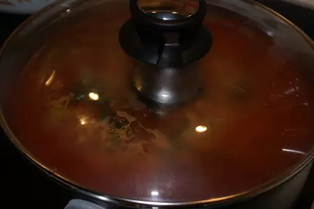 Маленькие голубцы в свекольных листьях: шаг 8