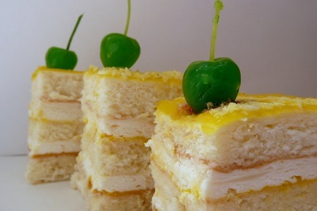 "лимонные пирожные" (lemon pastries): шаг 8