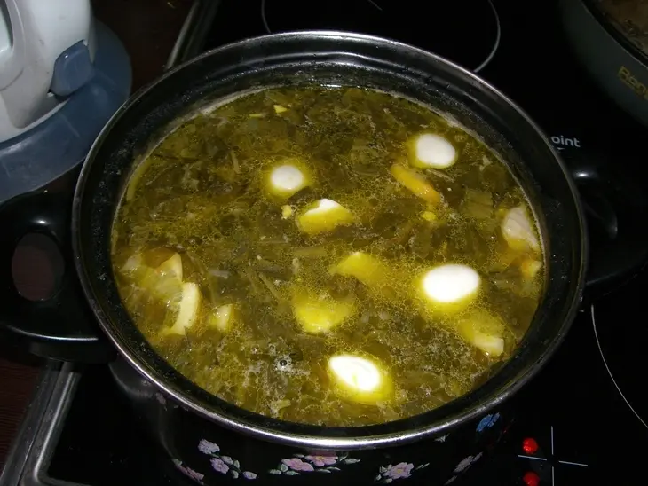 Супчик щавелевый - ну ооочень вкусный!!!: шаг 4