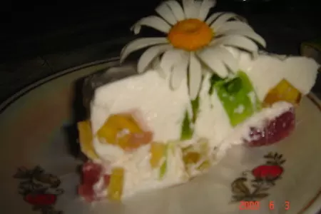 Желе "птичье молоко": шаг 8
