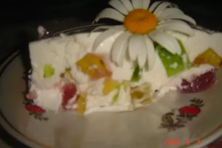 Желе "птичье молоко": шаг 9