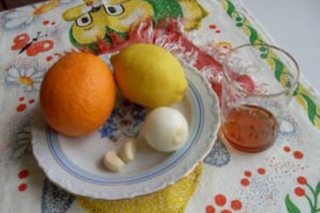 Курица под апельсиновым соусом: шаг 1