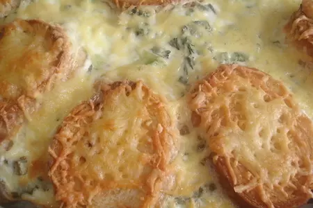 Летний тарт из кабачков с чесночными гренками: шаг 9