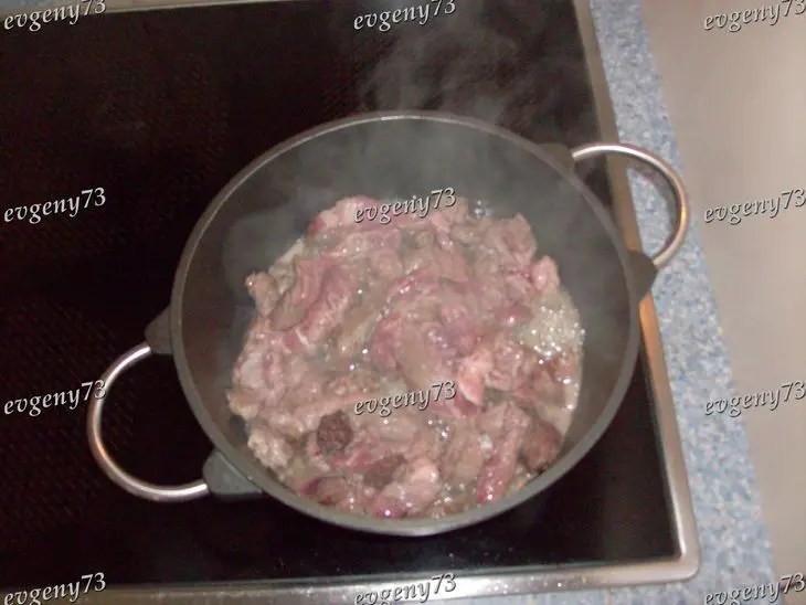 Beefstroganoff: шаг 3
