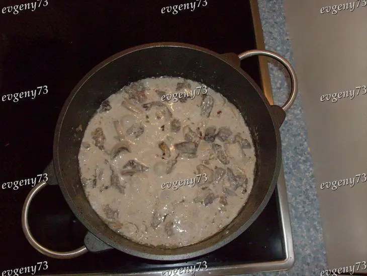 Beefstroganoff: шаг 8
