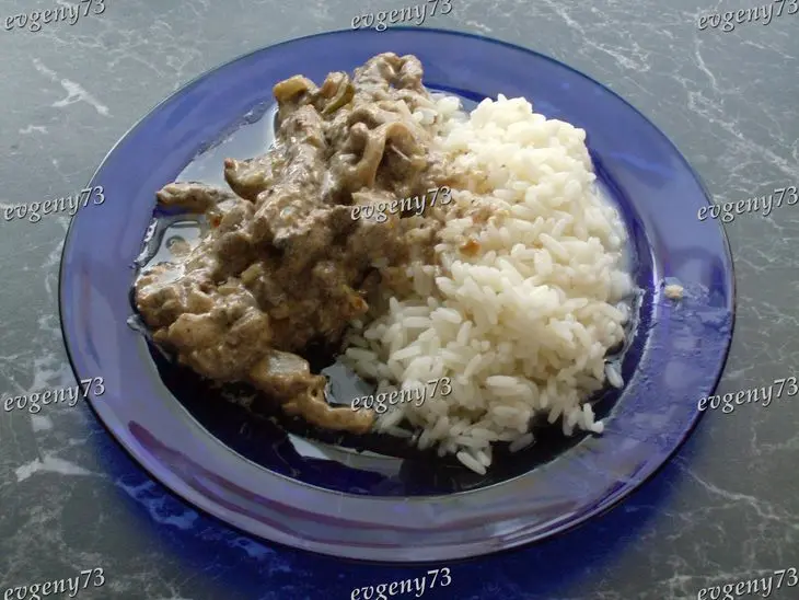 Beefstroganoff: шаг 9