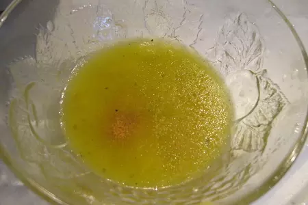 Салат  из кольраби с экзотической ноткой: шаг 4