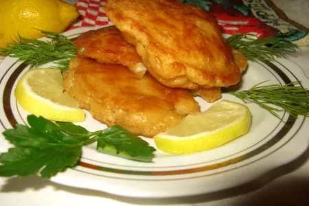Морской язык в кляре с соевым соусом и сыром: шаг 3