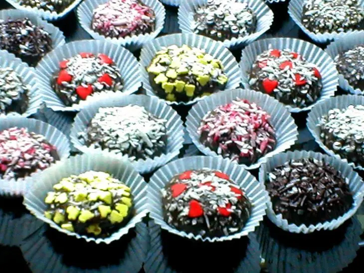 Мои любимые конфеты: шаг 9