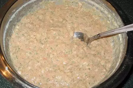 Оладьи из мяса: шаг 1