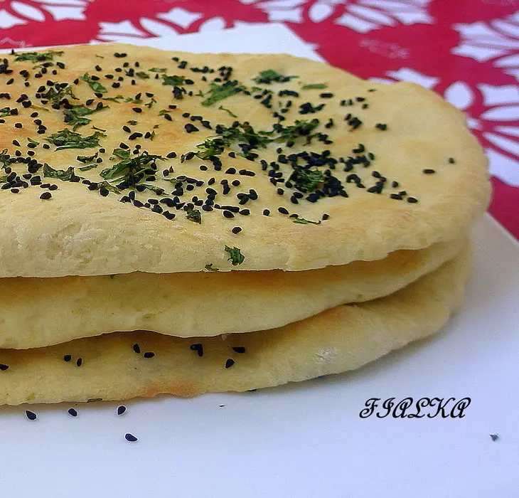 Naan(индийские лепешки): шаг 2