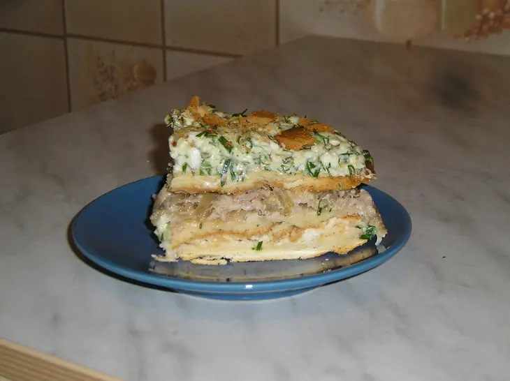 Пирог "три вкуса": шаг 8